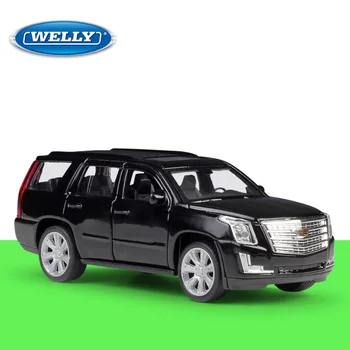 

1:36 Welly Cadillac Escalade 2017 Pull Back Diecast Model Car
