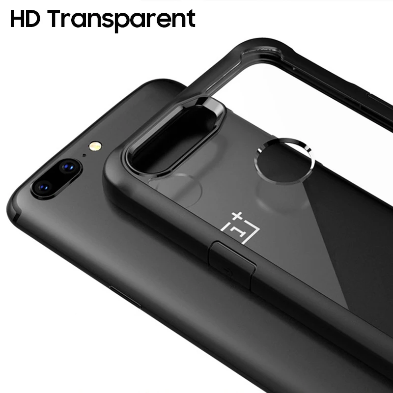 Противоударный чехол KEYSION для Oneplus 7T 7 Pro Прозрачная мягкая силиконовая акриловая