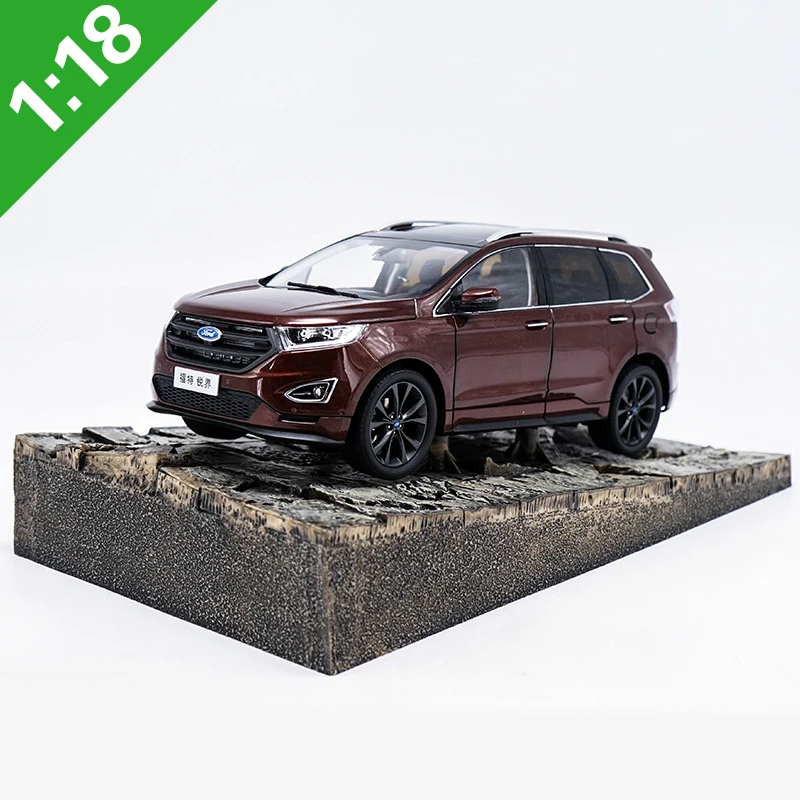 1:18 FORD EDGE SUV литая модель автомобиля игрушки Металлическая Модель автомобиля оригинальная коробка