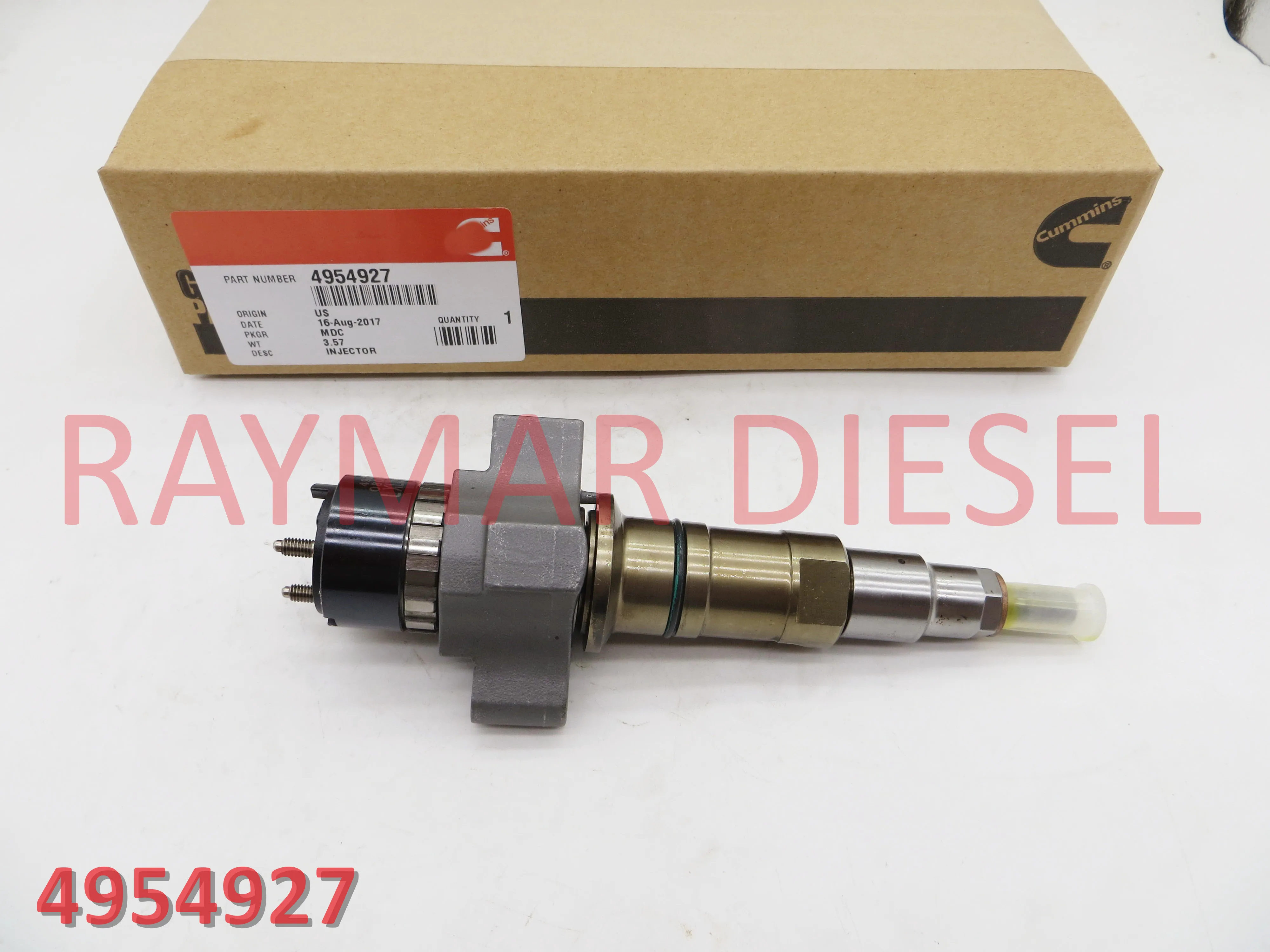 GENUINE BRAND DIESEL FUEL INJECTOR 4954927 4984332 2872127 FOR ISC 