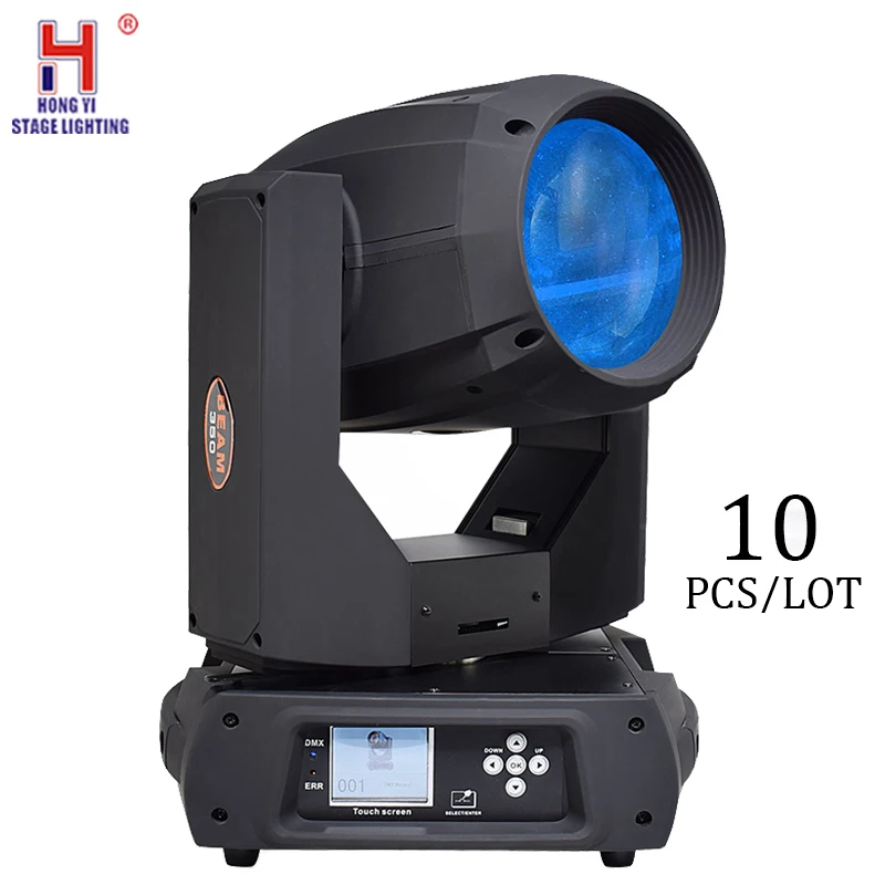 

moving head led beam light 350W LED Spot Moving Head Light DMX controller DJ gobo beam lights with prism (10pcs/lot)