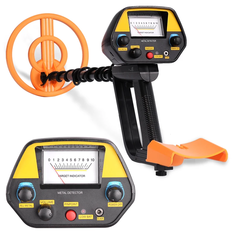 

2 PCS MD-4080 High Sensitivity Underground Metal Detector Professional Underwater Gold Digger Searching Treasure Hunter Finder