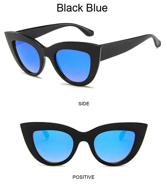  Gafas de sol vintage con diseño de ojo de gato para mujer, gafas  de sol pequeñas con cadena de metal, elegantes lentes de tendencia a la  moda, tonos, Negro-Gris : Ropa