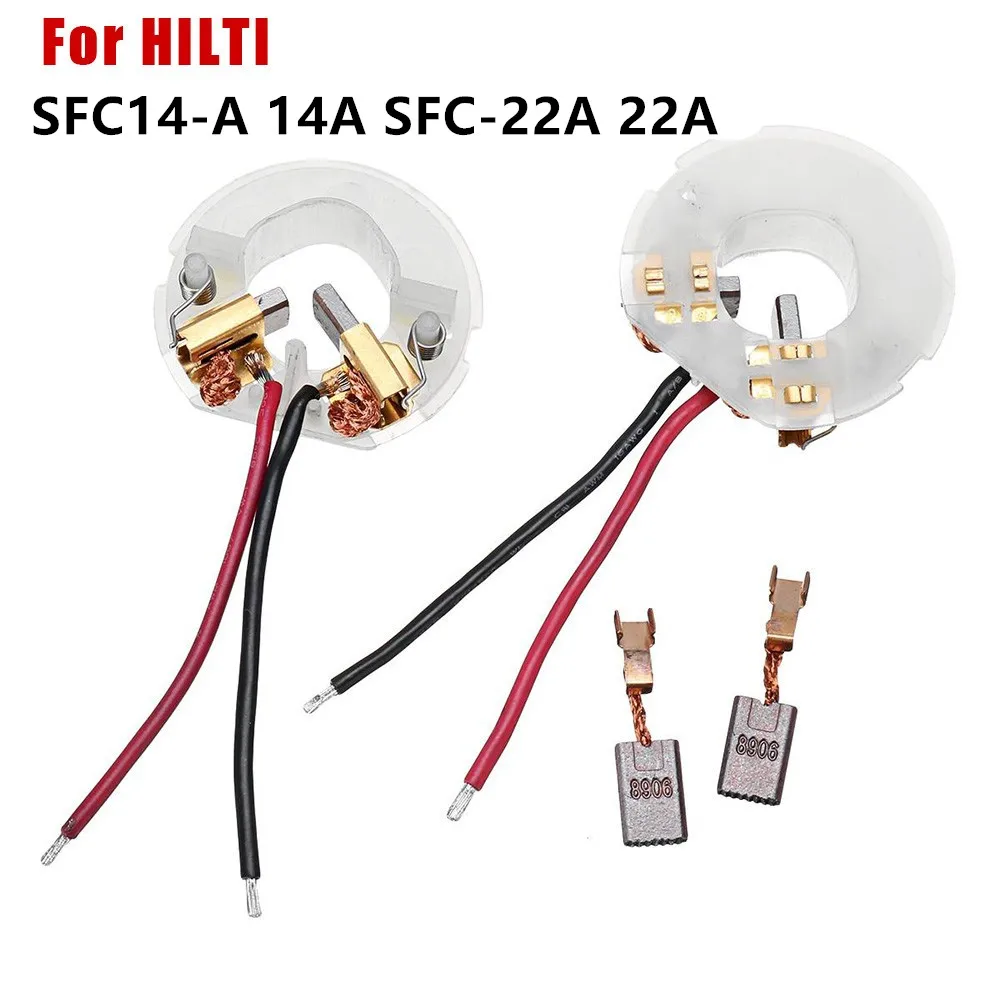 

4 шт., держатель для угольной щетки с запасными частями для HILTI SFC14-A SFC14A SFC22A