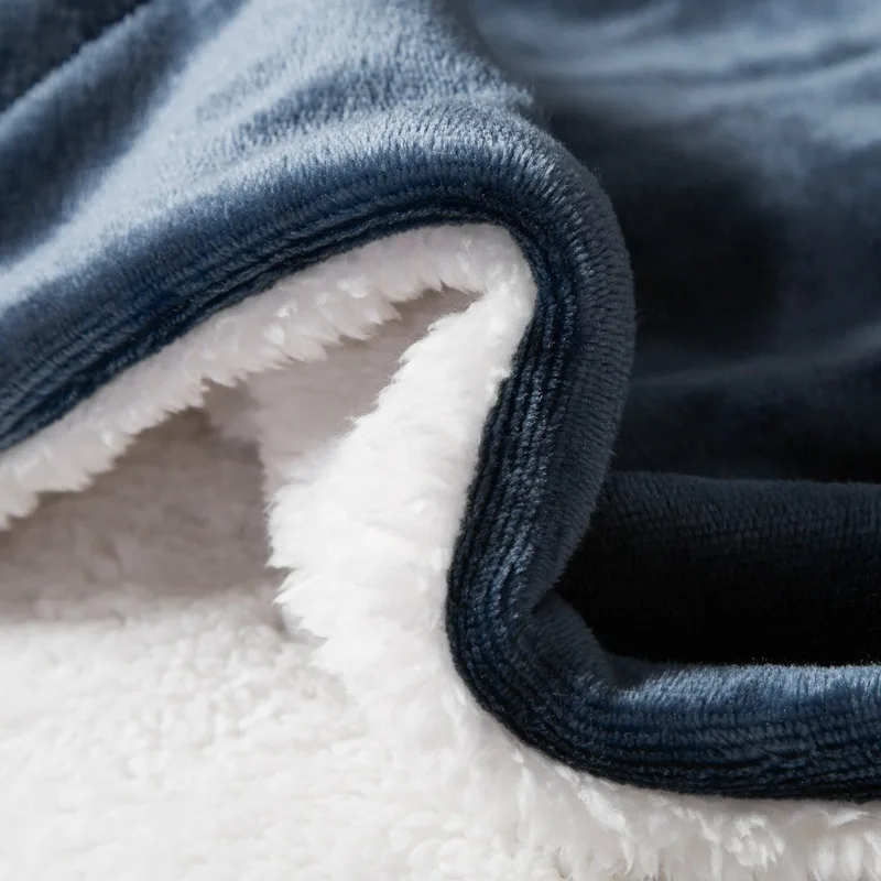 Теплое плотное офисное домашнее одеяло, полотенце, флисовое двустороннее одеяло для кровати и дивана, переносное одеяло для путешествий, автомобильное одеяло Cobija