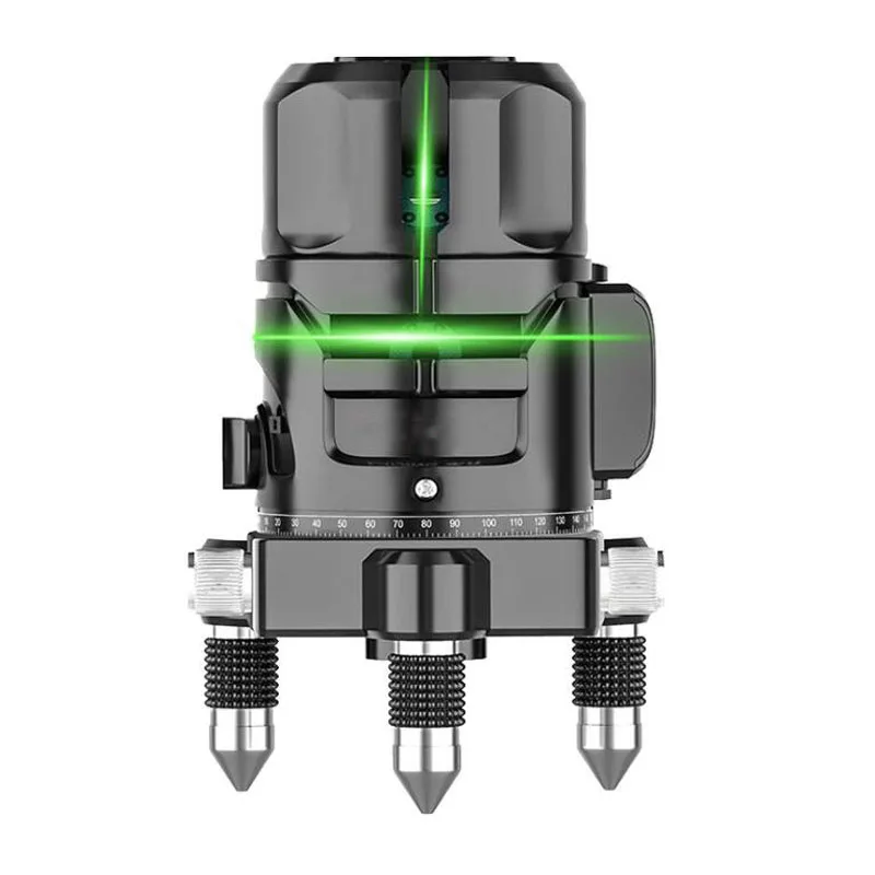

Bidirectional Rotary Fine-Tuning Laser Level 5 Line 6 Point Green Laser Level Infrared Laser Line Projector Construction Tools