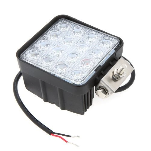 Foco Led de Trabajo Cuadrado 12v 24v