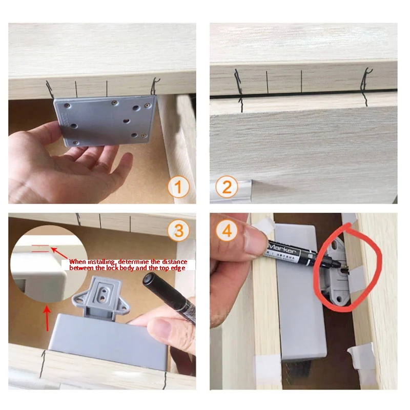 Невидимый RFID свободный открывающийся ligent сенсор шкаф замок ящик обувного шкафа