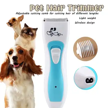 

Dog Hair Trimmer Electrical Pet Professional Grooming Machine Tool Rechargeable Shavers Hair Cutter Cat Dog Haircut clipper