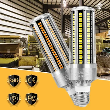 

E27 Corn Light Ampul LED 220V Lampara 25W 35W 50W No Flicker Intelligent Bulb Led E26 Candle Lamp SMD 5730 110V Gym Supermarket