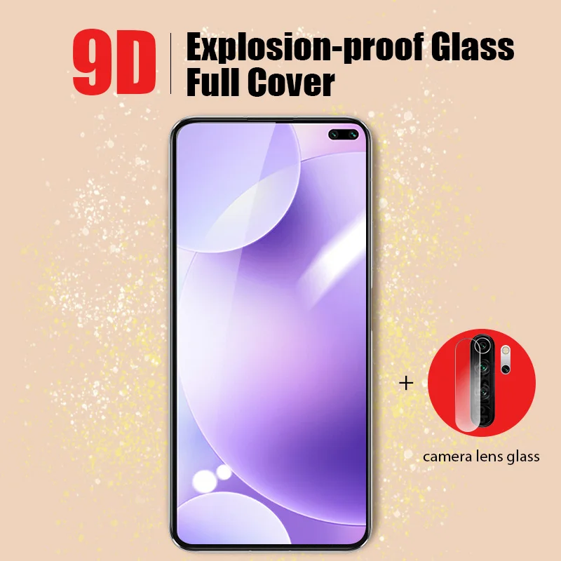 2 в 1 HD полное покрытие Защитное стекло для Redmi 6a 5a 4a 4x5 Plus 6 Защитная пленка