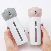 4 в 1 дорожная бутылка органайзер для хранения макияжа герметичные туалетные принадлежности ванная комната многоразовая жидкость/лосьон комплект контейнеров Спрей Инструмент