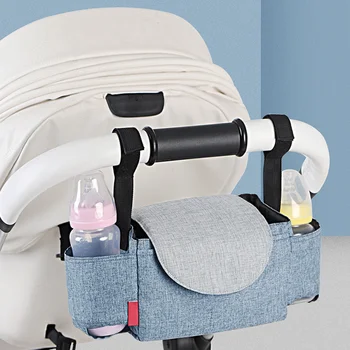

Multifunctional Stroller Storage Bag Baby Stroller Water Bottle Organizer Hanging Bag M09