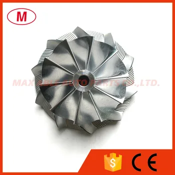 

GT28 49.70/67.40mm 10+0 blades Turbo Billet compressor wheel/Aluminum 2618/Milling wheel for Turbocharger Cartridge/CHRA/Core