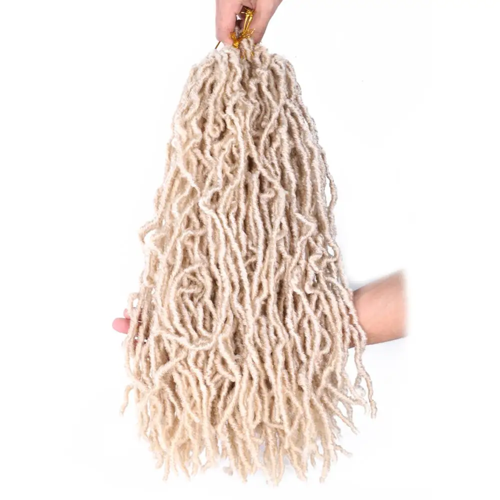 Mtmei волосы блонд искусственные локоны в стиле Crochet 12 &quot18&quot 21 прядь натуральных