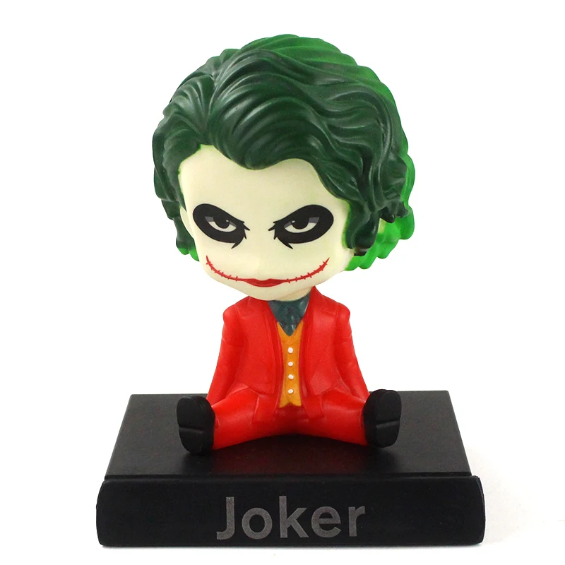 13 см Joker Bobble Head Q версия украшение автомобиля куклы ПВХ экшн Фигурки