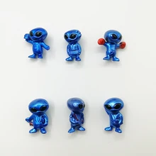 6 sztuk zestaw z PVC Alien UFO zabawki Cartoon charakter dekoracji zabawna zabawka Kawaii zabawki lalki Anime może Vent Toy prezent dla dzieci tanie tanio AUTOPS Z tworzywa sztucznego MATERNITY 4-6y 7-12y 12 + y 18 + CN (pochodzenie) Unisex