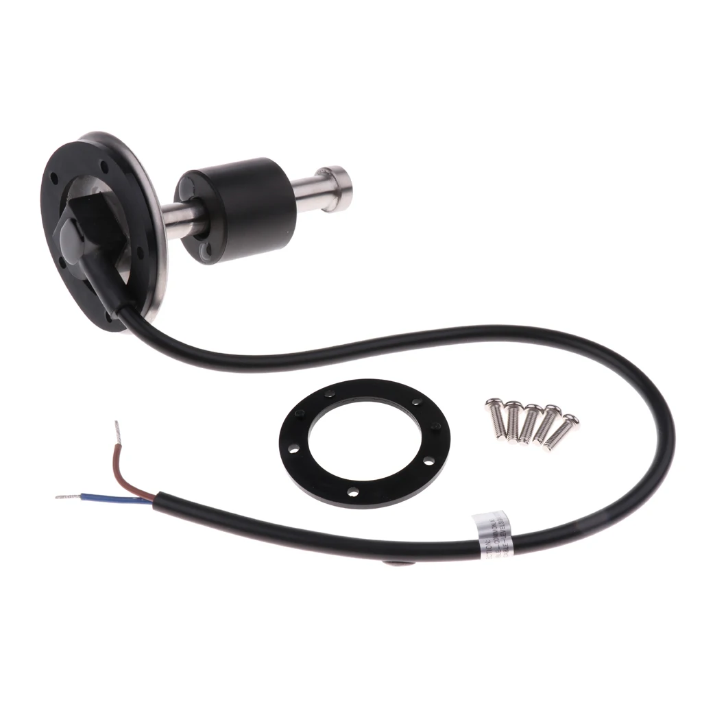 Sensor de Nível de Óleo Indicador de Nível de Combustível para o Barco Milímetros de Aço Carro Iate Marinho 240-33ohm Combustível Guages 100 300 400 500 Inoxidável 0190 Ohm 7 Cheap Sensor de pressão