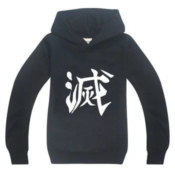 

Sport Devil's Blade Clothes Kids Long Sleeve Top Cotton Pullover Baby Sweatshirt Toddler Kimetsu No Yaiba Anime Hoodie