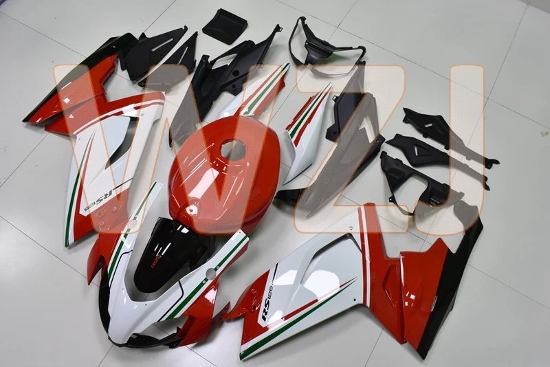 Пластиковые обтекатели для Aprilia RS125 07 08 RS 50 125 09 белые красные Обтекатели 2006 - 2011