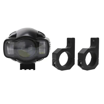 

Motorcycle Fog Light Universal 22-40mm IP65 LED Motorcycle Headlight with USB Charger for Yamaha Kawasaki Honda KTM