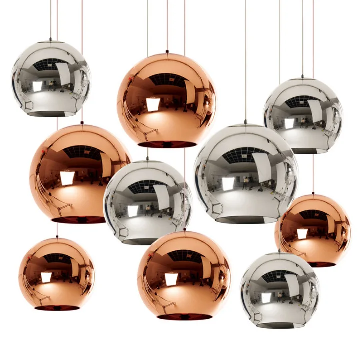 

Cross Border Supply of Goods LED Restaurant Lamps Bar Counter Northern European-Style Single-head Simple Electroplated Bronze Go