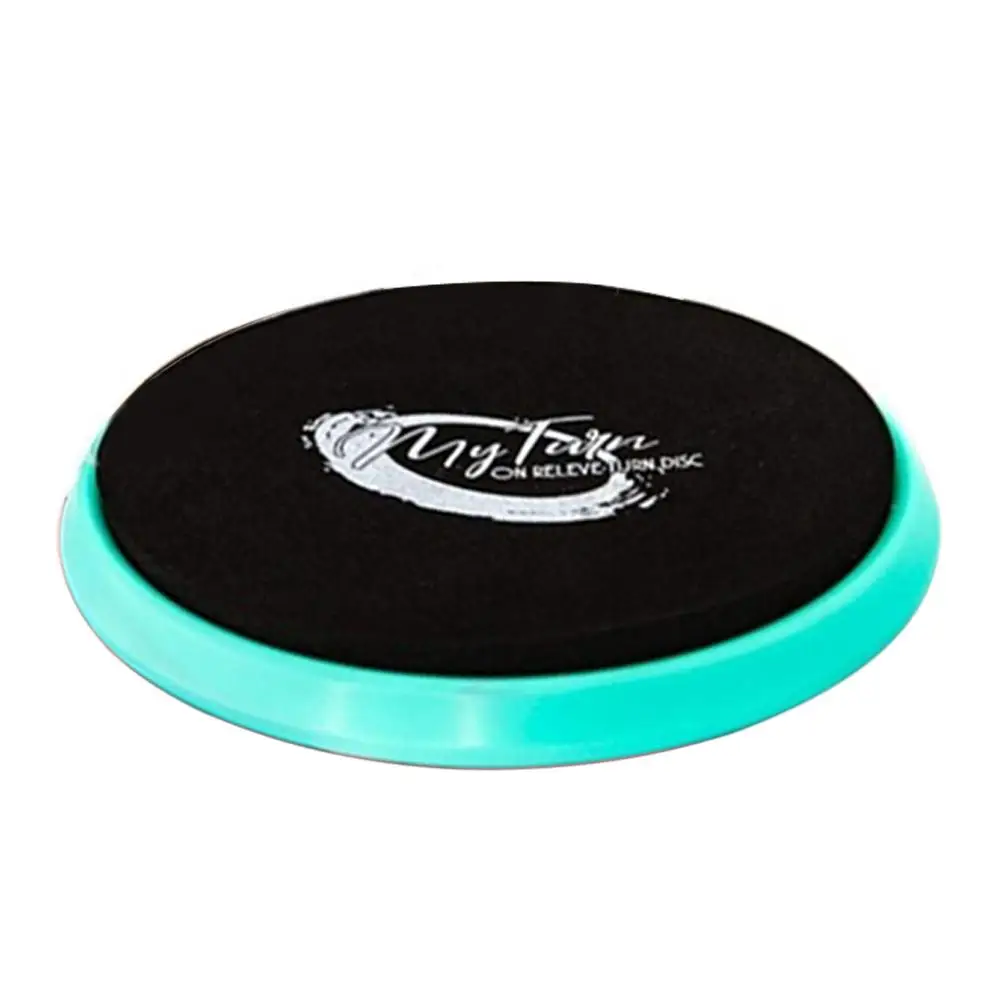 Балетный поворотный диск портативный поворотный доска танец плоский коврик вращающаяся танцевальная подушка для танцоров гимнастика и ледяные скейтеры - Цвет: Green