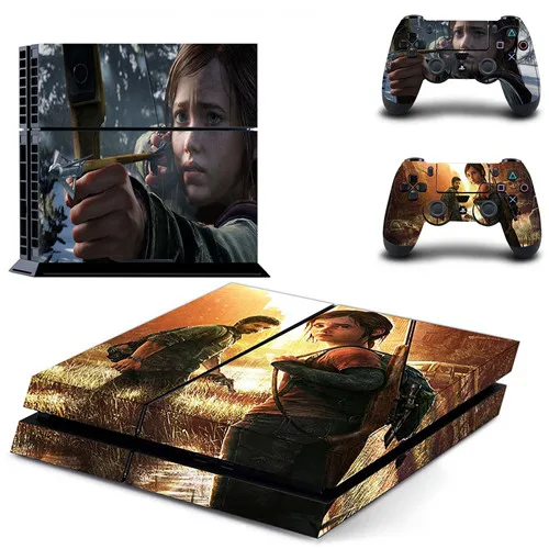 QPTM0258 Последний из нас полное покрытие лицевой панели наклейка для PS4 Наклейка для консоли и контроллеров playstation 4 наклейка для PS4 виниловая наклейка - Цвет: QPTM0258