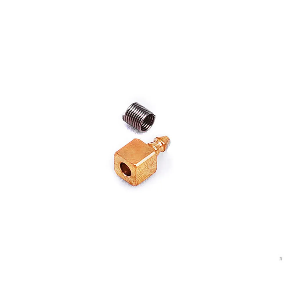 

Brass Pipe Tube Welding Parts Nozzle Straight Bend Nozzle for Excavator Truck Model Hydraulic Parts