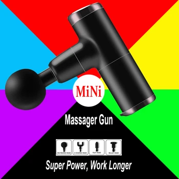 

Mini fascia gun home mini muscle massager female electric neck membrane grab relaxation muscle membrane gun silent