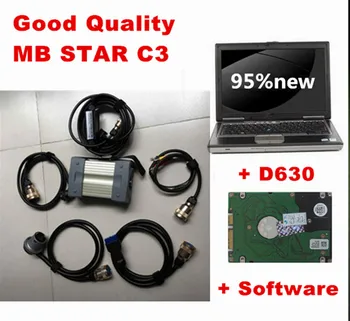 

Promotion MB Star C3 Pro Diagnostic tool SD Star C3 Multiplexer with HDD Software 2015.7V for car/truck+ D630 laptop free cable
