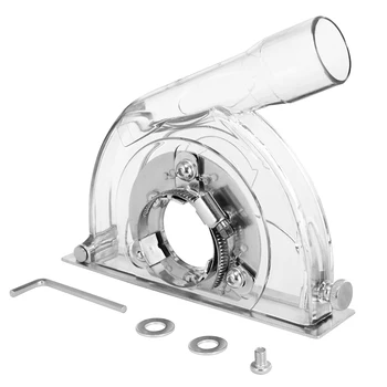 

Transparent Cutting Dust Shroud Grooving Protective Cover For 4" / 5" / 6" Angle Grinder 3.5'' / 4.5'' / 5'' Saw Blades