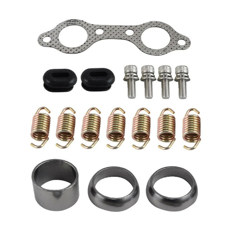 Good Quality New Exhaust Muffler Manifold Gasket Bolt Kit For RZR 800 EFI 2008 2009 2010 7041687