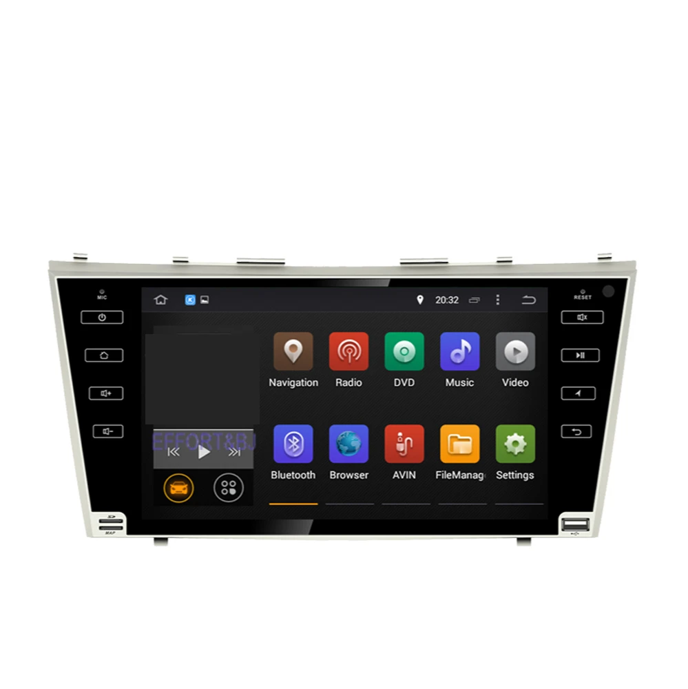 Android 10.0 Car Gps Navigation For Toyota Camry 20072011 Auto Radio