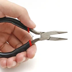 Heisod Ferronickel Carbon-Hardened Steel Round Nose End Cutting Jewelry Pliers Tools DIY Jewelry Hand Making Equipment Pliers