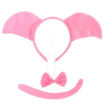

9pcs Headband Bow Tie Tail Lovely Cartoon Animal Cosplay Suit Performance Costume Performance Props for Kids Party Children