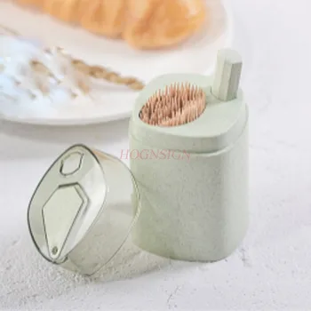 

tooth stick Toothpick Portable Personality Toothpick Automatic Pop-up Home High-grade Push-type Toothpick