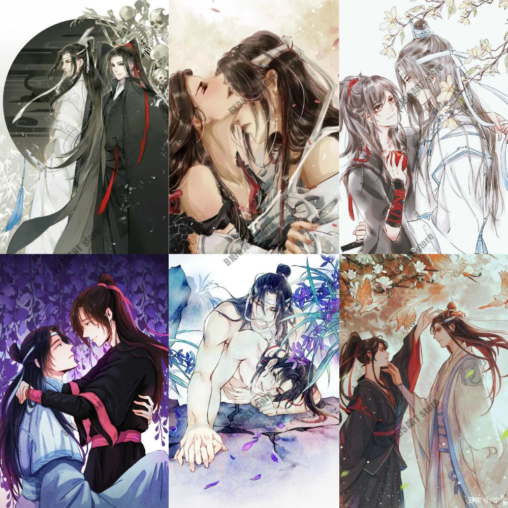 Anime Mo Dao Zu Shi Wei WuXian Canvas Painting Art Nordic Posters and  Prints Wall Pictures for Living Room Decor Frameless - AliExpress