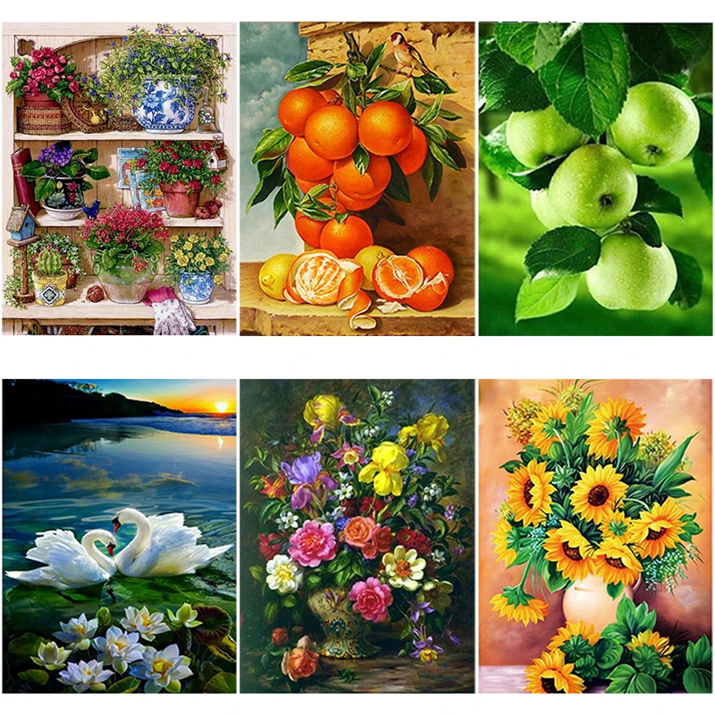 

Fruit DIY 5D Diamond Painting Full Square/Round Drill Mosaic Diamont Embroidery Cross Stitch Wall Art Home Decor Dropshipping