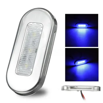 

12V Yacht LED lights Car Boat Waterproof 5LM Replacement Stainless Steel Signal