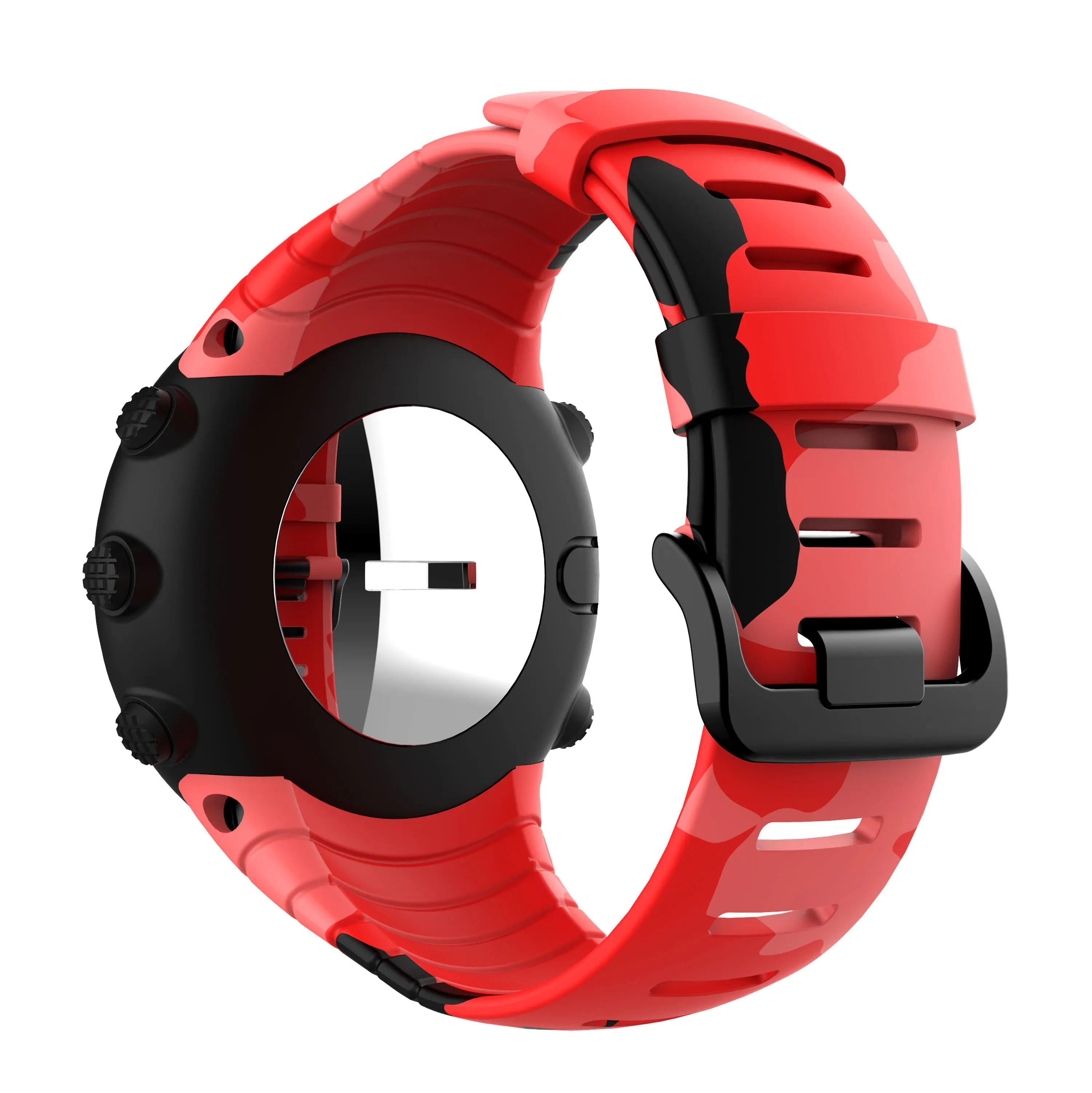 Высококачественный силиконовый ремешок для часов Suunto, сменный резиновый браслет для Suunto, аксессуары для часов