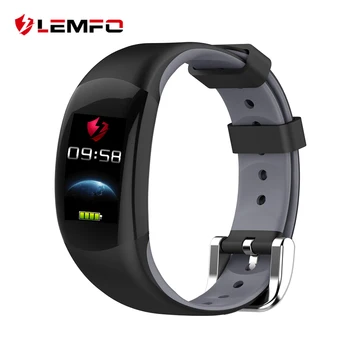 

LEMFO LT02 Smart Fitness Bracelet Heart Rate Monitor Waterproof Pedometer Smart Band USB Charging Wristband For Android IOS