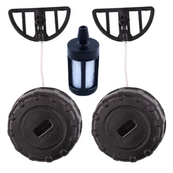 Bouchon de remplissage de gaz et d'huile, filtre de carburant pour tronçonneuse STIHL MS180 MS170 017 018 