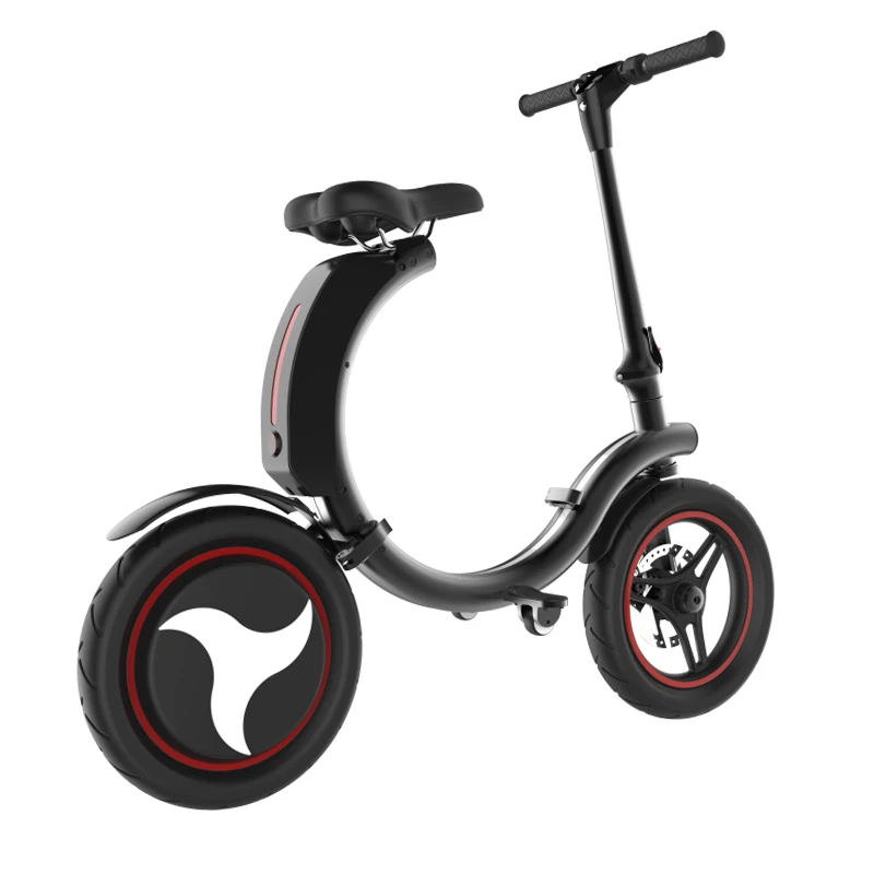 2020 Cheap 36V 550W Crownwheel 100% full folding fat tire mountain road electric bike