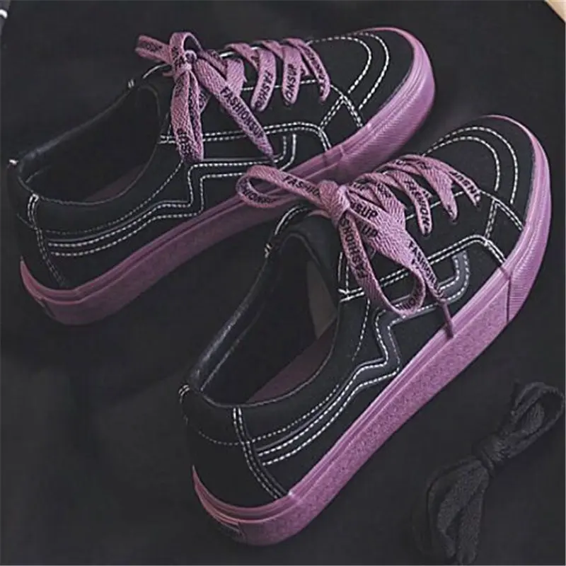 2019 Новое поступление женские кроссовки Модные дышащие вулканизированные туфли