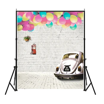 

Children House Photography Background Cloth Baby Portrait Photo Spray Painted Backdrops Child Birthday Party Photocall Props
