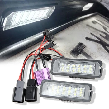

2pcs License plate lamp LED Light Accessories 6500K Car Auto Parts Useful New