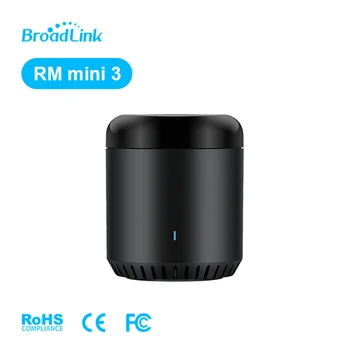 

Broadlink RM mini3 Smart WiFi/IR/4G Universal Intelligent Wireless Remote Control black bean smart IR works with Alexa