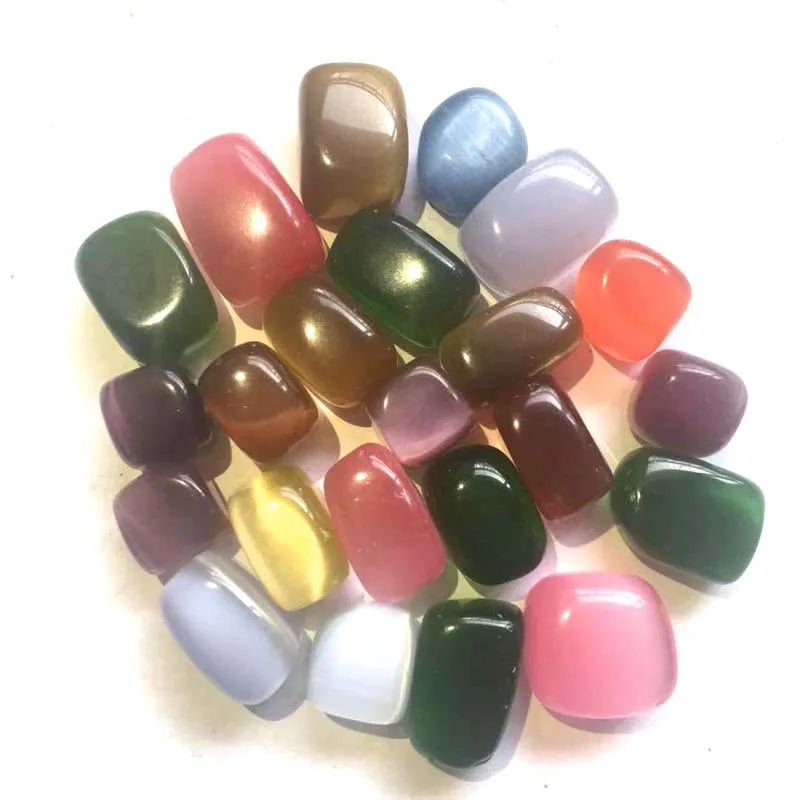 

Artificial Opal Small Synthesis Colorful Stone Fish Tank Decoration Gravel about 2 Centimeter Manufacturers Direct Selling