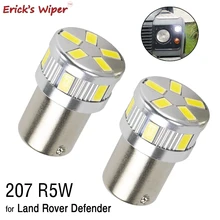 Bombilla Led para coche Land Rover Defender, luz lateral 207 R5W Ba15s, bayoneta, faro delantero, luz de estacionamiento, 12V, 2 uds.